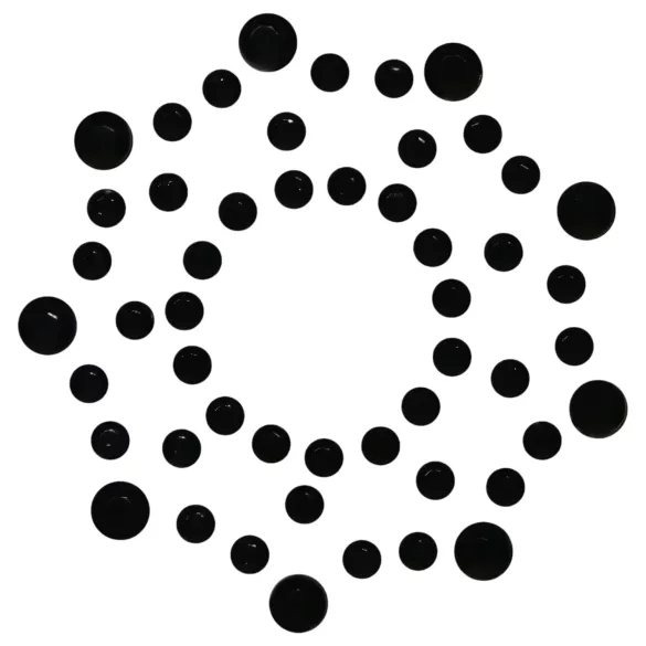 Klæbende brystvortedækning - stjerneformet