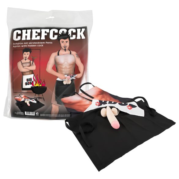 CHEFCOCK - BIG BOSS sjovt forklæde
