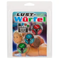 Szexkube - terningespil - tysk tekst - 3 stk