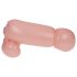 Oppustelig strap-on - Naturlig nydelse!