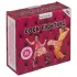 Cock Fighting - oppustelig strap-on penis - natur
