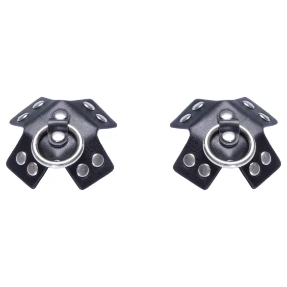 Bad Kitty - brystvortepiercing stickers - sort