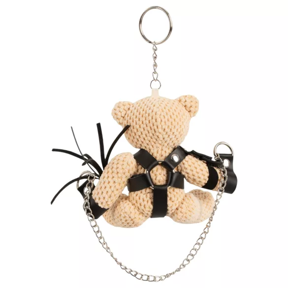 Bad Kitty - bondage bamse med gynge - blød plysmateriale