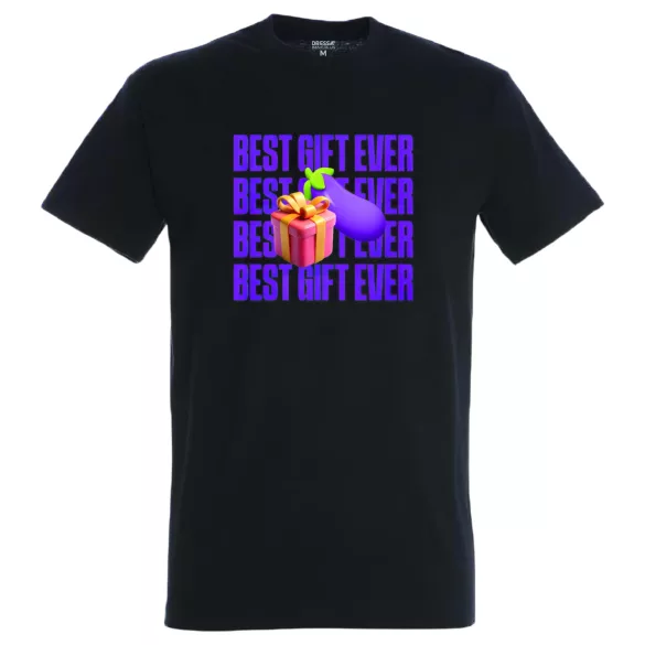 Bedste Gave Nogensinde - herre t-shirt (sort) - L