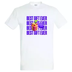 Den Bedste Gave - herre t-shirt (hvid) - XXL