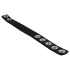 Pulselock Forge - justerbar silikone penisring med trykknap (sort) - 228 mm