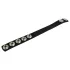 Pulselock Forge - justerbar silikone penisring med trykknap (sort) - 228 mm