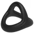 Pulselock Taur - Y-formet penis- og testikelring (sort) - S