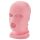 Strikbalaclava med 3 huller (pink)