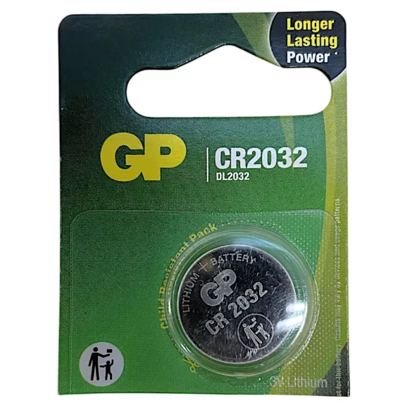 GP Knapcellebatteri - CR2032 (1 stk)
