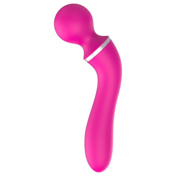 Lonely 2in1 – vibrator & massager, 3 vedhæftninger (pink)