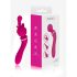 Lonely 2in1 – vibrator & massager, 3 vedhæftninger (pink)