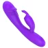 Lonely - vibrator med klitorisstimulator og G-punkt - genopladelig - lilla