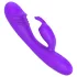 Lonely - vibrator med klitorisstimulator og G-punkt - genopladelig - lilla