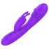 Lonely - vibrator med klitorisstimulator og G-punkt - genopladelig - lilla