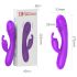 Lonely - genopladelig vibrator med klitorisarm (lilla)