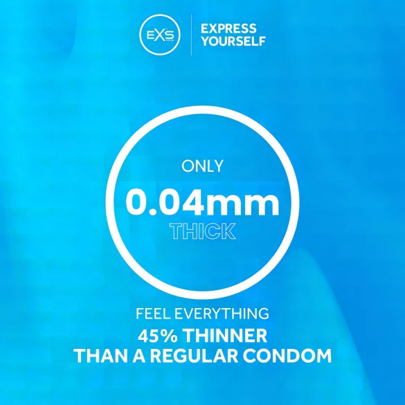 EXS Air Thin - kondom - ekstra tynd latex - 48 stk