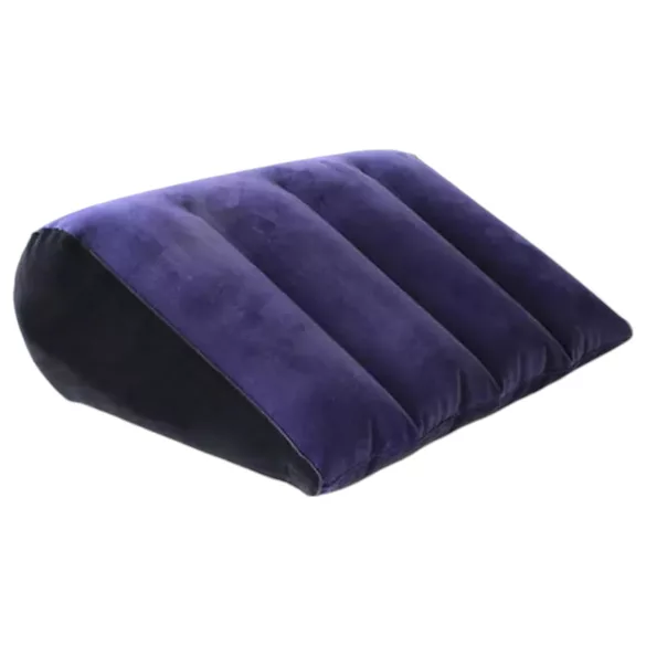 Desirel Magic Pillow - oppustelig kile-sexpude (mørkelilla)