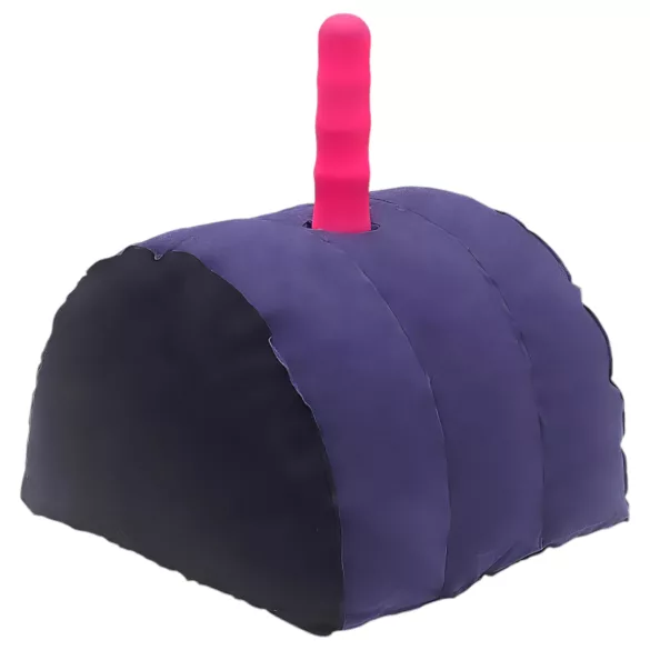 Desirel Magic Pillow - Oppustelig sexpude - med dildoholder (lilla)