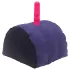 Desirel Magic Pillow - Oppustelig sexpude - med dildoholder (lilla)