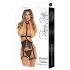 Rene Rofe Rassel Tassle - pyntet kropssele og tanga (sort) - S-L