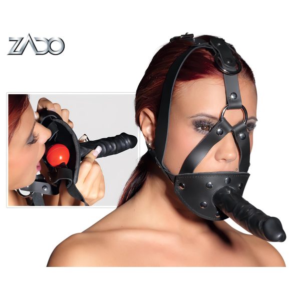 ZADO - sortiment med dildo (sort)