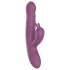 Funny Me Rabbit Bunny - genopladelig, støtende klitoriskarms-vibrator (lilla)