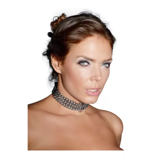 ZADO - halsbånd med kæde - stål - sølv