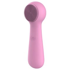 FaceClean - genopladelig, vandtæt ansigtsmassager (pink)