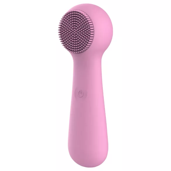 FaceClean - genopladelig, vandtæt ansigtsmassager (pink)