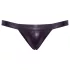 Svenjoyment - jockstrap - skinnende - sort - XL