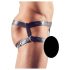 Svenjoyment - harness med penisring (sort) - M/L