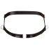 Svenjoyment - harness med penisring (sort) - M/L