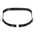 Svenjoyment - harness med penisring - justerbar - sort - M/L