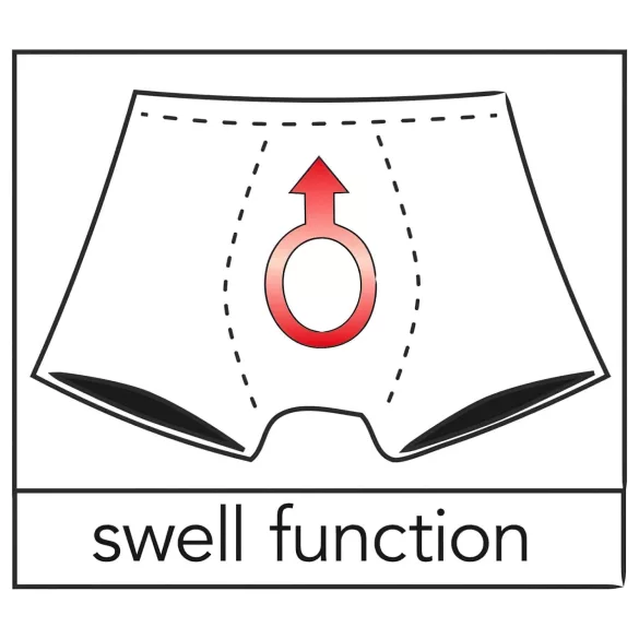 Aftagelig herretanga (sort) - XL