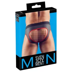 Svenjoyment - jockstrap med åben front - sort - L