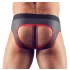 Svenjoyment - jockstrap med åben front - sort - XL