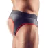 Svenjoyment - jockstrap med åben front - sort - XL