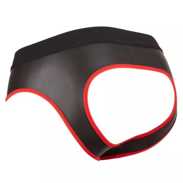 Svenjoyment - jockstrap med åben front - sort - XL