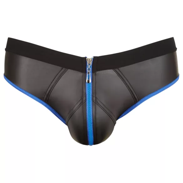 Svenjoyment - jockstrap med åben front - sort/blå