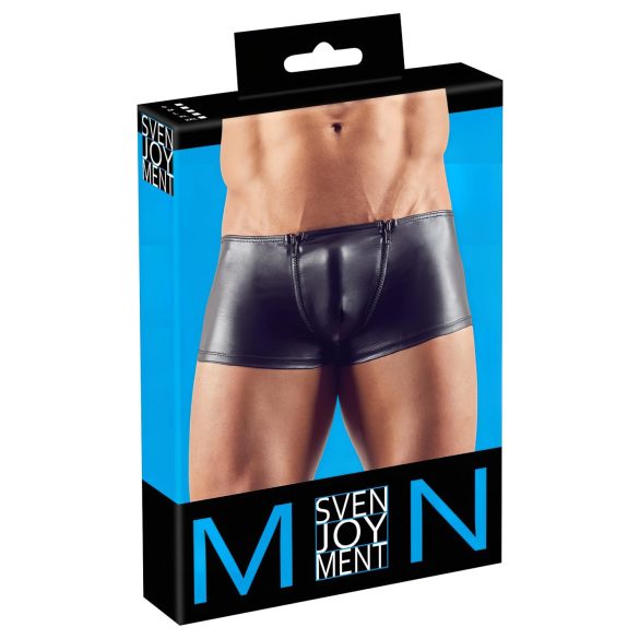 Svenjoyment - lynlås boxer (sort) - M