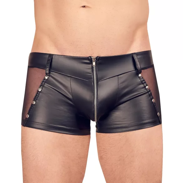 Svenjoyment - herreboxershorts - blank look - sort - XL