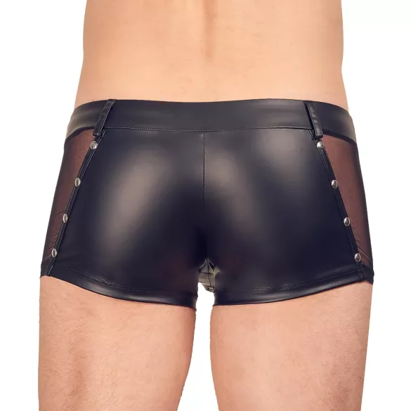 Svenjoyment - herreboxershorts - blank look - sort - XL