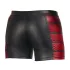 NEK - herreboxershorts med lynlås - rød sideindsats - sort - XL