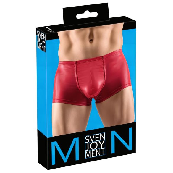 Svenjoyment - skinnende push-up-bokser (rød) - 2XL