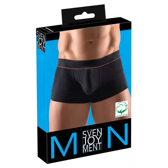 Svenjoyment - komfortable økobomulds boxershorts (sort) - 2XL