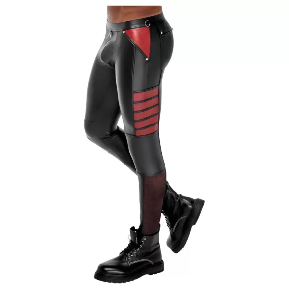 NEK - leggings til mænd - lang model - sort - L