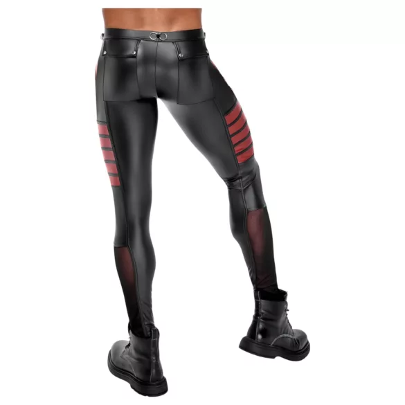 NEK - leggings til mænd - lang model - sort - XL