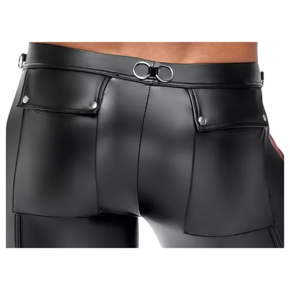 NEK - leggings til mænd - lang model - sort - XL