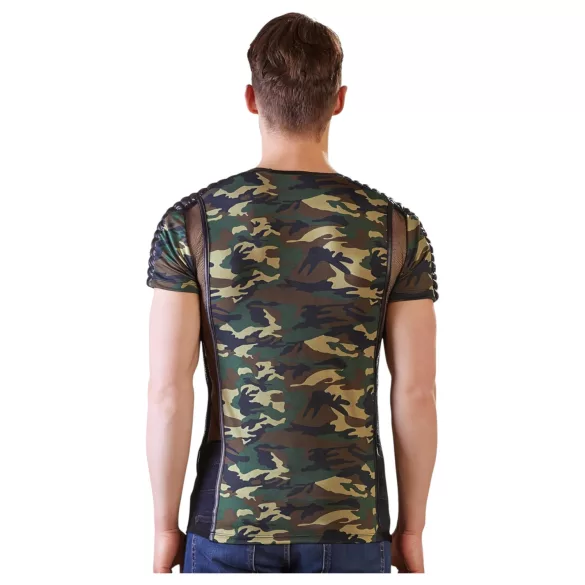 NEK - camouflage herre t-shirt (grøn-brun)